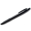 123inkt 123encre stylo à bille sans impression (par pièce) - noir  400089