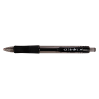123inkt 123encre stylo à encre gel - noir 2108217C 4-2185001C 949873C S-101101C 301164