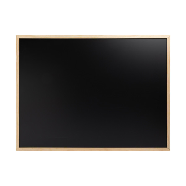 123inkt 123encre tableau noir magnétique avec cadre en bois (60 x 80 cm) 2526070C 302170 - 1
