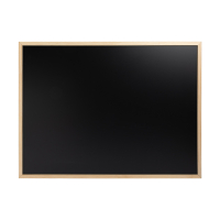 123inkt 123encre tableau noir magnétique avec cadre en bois (60 x 80 cm) 2526070C 302170