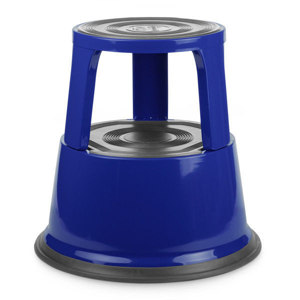 123encre tabouret mobile en métal - bleu 300412 - 1