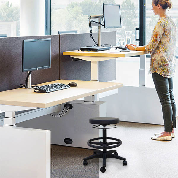 123inkt 123encre tabouret mobile ergonomique (50 cm - 65,5 cm)  390054 - 4