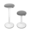 123inkt 123encre tabouret rond ergonomique avec ressort à gaz (57 cm - 82 cm) - blanc  390051 - 3