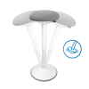 123inkt 123encre tabouret rond ergonomique avec ressort à gaz (57 cm - 82 cm) - blanc  390051 - 4
