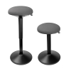 123inkt 123encre tabouret rond ergonomique avec ressort à gaz (57 cm - 82 cm) - noir  390050 - 3