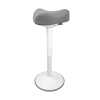 123inkt 123encre tabouret triangulaire ergonomique avec ressort à gaz (58 cm - 83 cm) - blanc 65450085C 390047 - 1