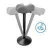 123inkt 123encre tabouret triangulaire ergonomique avec ressort à gaz (58 cm - 83 cm) - noir 65450089C 390046 - 4