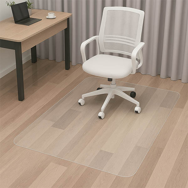 123inkt 123encre tapis protège-sol pour sol dur (120 x 175 cm) - transparent FR127512EVC 302416 - 2