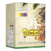 123inkt 123led éclairage cluster 6 mètres 384 ampoules - multicolore & blanc chaud  LDR07186 - 2
