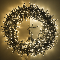 123inkt 123led éclairage cluster micro-ampoules 23 mètres 1000 ampoules - blanc extra chaud & blanc chaud  LDR07134