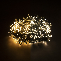 123inkt 123led éclairage cluster micro-ampoules 23 mètres 1000 ampoules - blanc extra chaud & blanc chaud  LDR07134