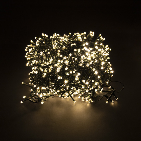 123inkt 123led éclairage cluster micro-ampoules 33 mètres 1500 ampoules - blanc extra chaud & blanc chaud  LDR07136 - 3