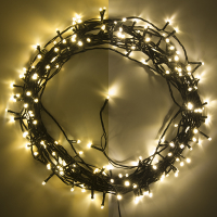 123inkt 123led éclairage de Noël 16,4 mètres 180 ampoules - blanc extra chaud & blanc chaud  LDR07003