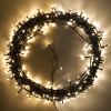 123led éclairage de Noël 21 mètres 240 ampoules - blanc extra chaud & blanc chaud