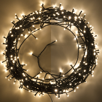 123inkt 123led éclairage de Noël 27 mètres 320 ampoules - blanc extra chaud & blanc chaud  LDR07005