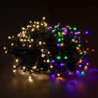 123inkt 123led éclairage de Noël 27 mètres 320 ampoules - multicolore & blanc chaud  LDR07182