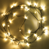 123led éclairage de Noël 5,9 mètres 40 ampoules - blanc extra chaud & blanc chaud