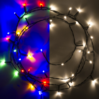 123inkt 123led éclairage de Noël 5,9 mètres 40 ampoules - multicolore & blanc chaud  LDR07177