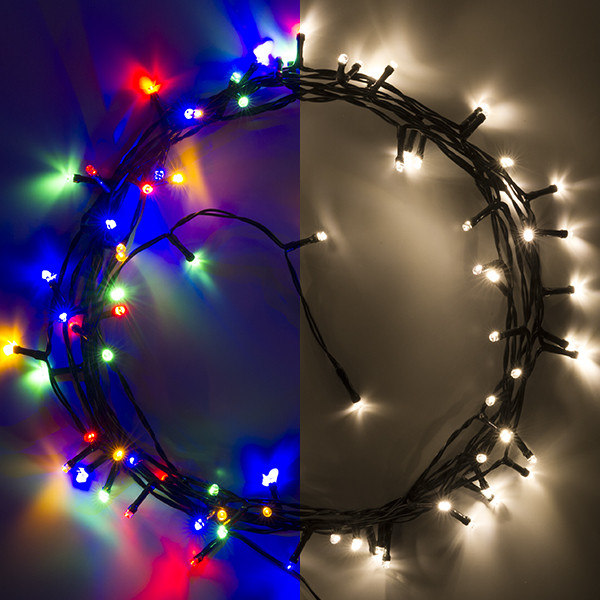 123inkt 123led éclairage de Noël 8,9 mètres 80 ampoules - multicolore & blanc chaud  LDR07178 - 1