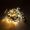123inkt 123led éclairage micro cluster connectable 6 mètres extension 200 ampoules - blanc extra chaud & blanc chaud  LDR07142 - 1