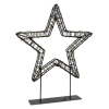 123led étoile de Noël sur pied 36 cm extra blanc chaud & blanc chaud 800 lampes LED - noir LDR07326 - 4