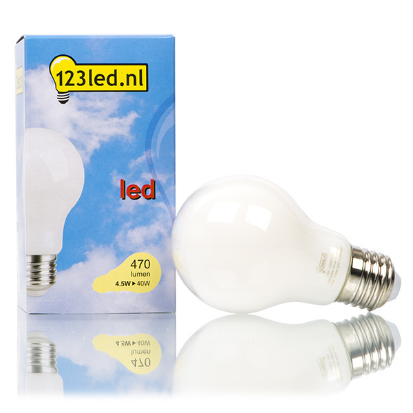 123inkt 123led E27 ampoule LED à filament poire mat dimmable 4,5W (40W)  LDR01522 - 1
