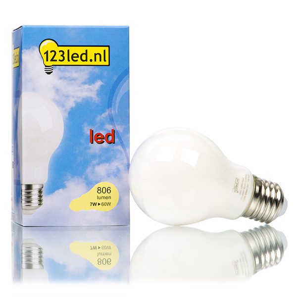123inkt 123led E27 ampoule LED à filament poire mat dimmable 7W (60W)  LDR01524 - 1