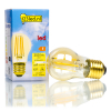123led E27 ampoule LED à filament sphérique or dimmable 4,1W (32W)