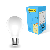 123inkt 123led E27 ampoule LED poire mate dimmable 4000K 4,5W (40W)  LDR01780
