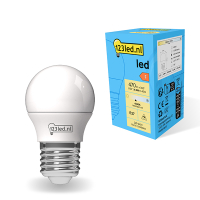 123inkt 123led E27 ampoule LED sphérique mate 4,9W (40W)  LDR01808