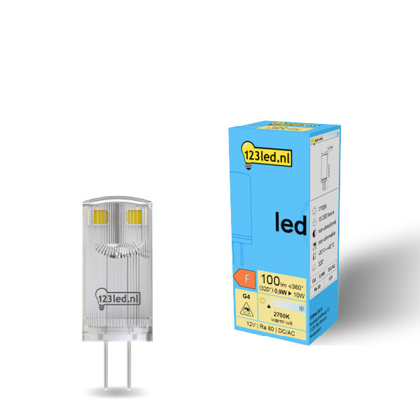 123inkt 123led G4 capsule LED 0,9W (10W)  LDR01926 - 1