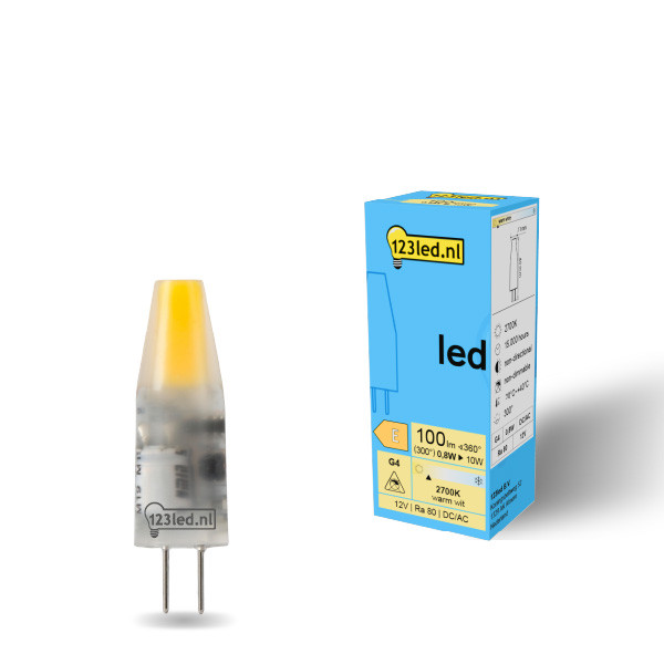 123inkt 123led G4 capsule LED 1W (10W)  LDR01934 - 1