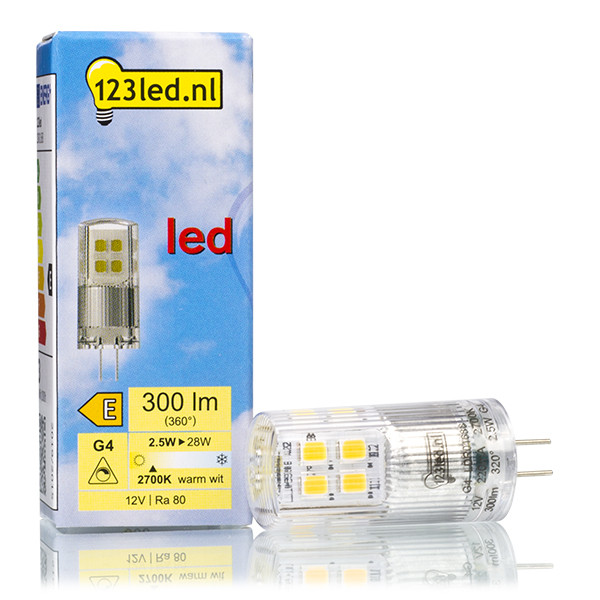123inkt 123led G4 capsule LED dimmable 2.5W (28W)  LDR01688 - 1