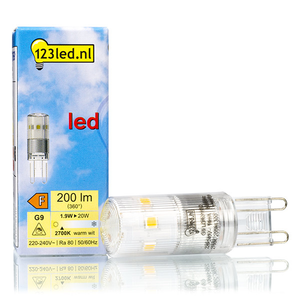 123inkt 123led G9 capsule LED claire 1.9W (21W)  LDR01692 - 1