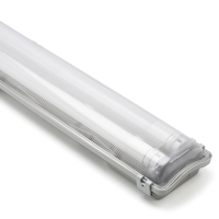 123inkt 123led IP65 luminaire fluorescent 60 cm | 4000K | 2160 lumens (9W) avec tube fluorescent 2400111_02L123 LDR08619