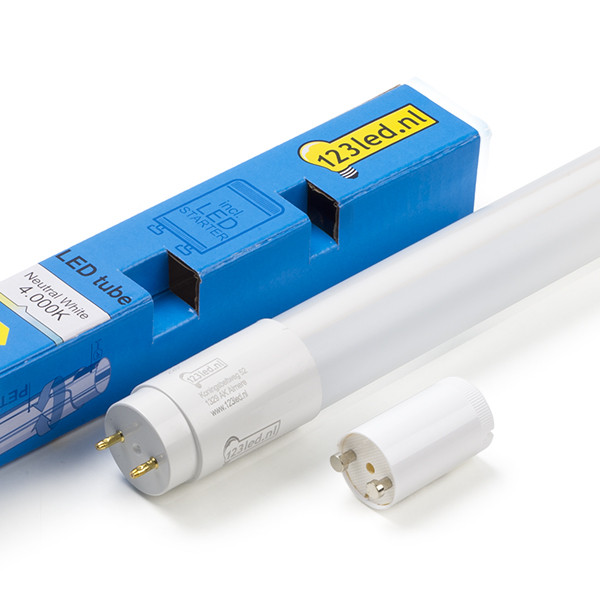 123inkt 123led T8 tube fluorescent 90 cm | 4000K | 1700 lumens (11,5W) 0610744L123 LDR08604 - 1