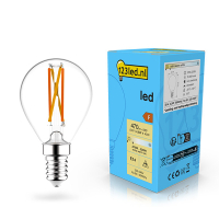 123inkt 123led ampoule LED à filament E14 sphérique dimmable 4,5W (40W)  LDR02076