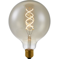 123inkt 123led ampoule LED à filament E27 globe G125 or dimmable 5W (30W) LF023925105 LDR06308