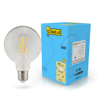123inkt 123led ampoule LED à filament E27 globe dimmable 7W (60W)  LDR02102