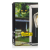 123inkt 123led applique murale Brooklyn pour 1x E27 - noir KH1806 LDR08529 - 5