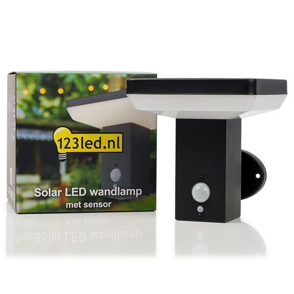 123inkt 123led applique solaire avec capteur Primrose Hill KH1964AWU-1 LDR08545 - 2