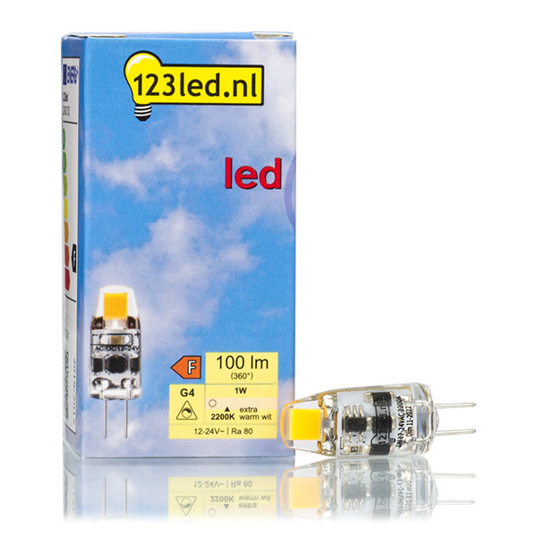 123inkt 123led capsule LED G4 dimmable 2200K 1.1W (14W) LDR01940 LDR01704 - 1