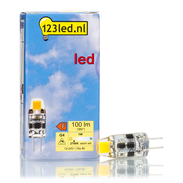 123inkt 123led capsule LED G4 dimmable 2700K 1,1W (14W) LDR01938 LDR01702 - 1
