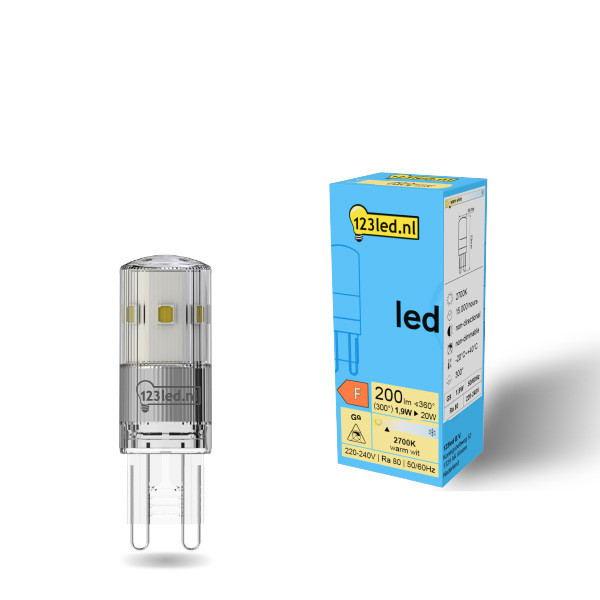 123inkt 123led capsule LED G9 1,9W (20W) - clair  LDR01948 - 1