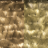 123led filet lumineux connectable 2 x 1 m extension 160 ampoules - blanc extra chaud et blanc chaud