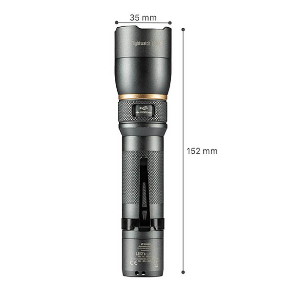 123led lampe de poche rechargeable 5000K 1200 lumens IP67 - aluminium LDR06746 - 7