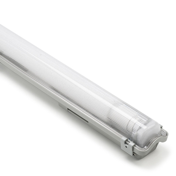 123inkt 123led luminaire fluorescent IP65 60 cm | 4000K | 1080 lumens (9W) avec tube fluorescent 2400110_02L123 LDR08616 - 1