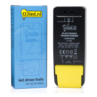123inkt 123led pilote LED dimmable 0-50W  LDR02036