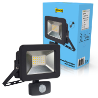123inkt 123led projecteur avec capteur | 6000K | 2200 lumens (20W) 0310713L123 LDR01989