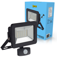 123inkt 123led projecteur avec capteur | 6000K | 3300 lumens (30W) 0310715L123 LDR01991